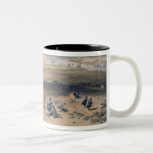 Tasse 2 Couleurs Sébastopol de l'est, plat 'de Seat de