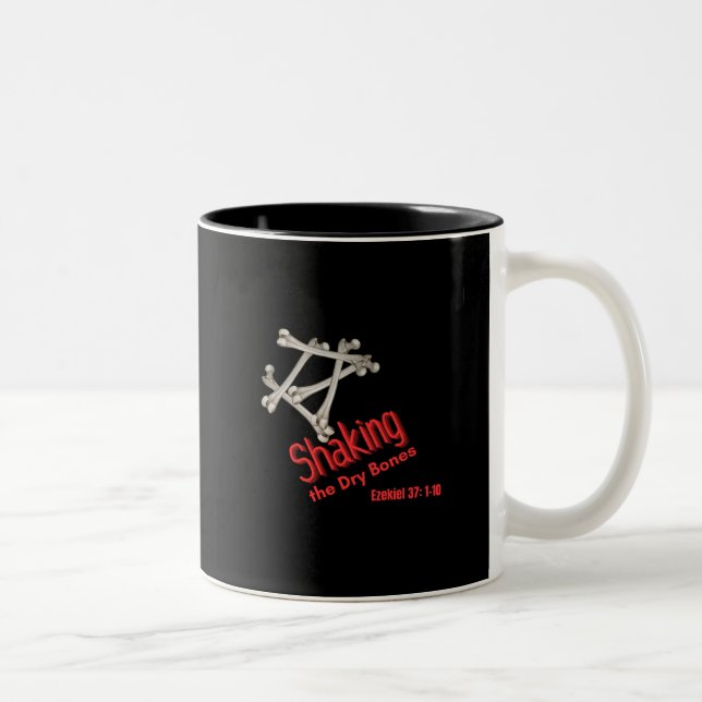 Tasse 2 Couleurs Secouage des os secs (Droit)