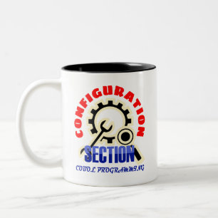 Tasse 2 Couleurs Section de configuration en programmation Cobol