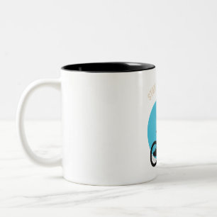 Tasse 2 Couleurs Sécurité des vélos pour enfants - Restez super pru