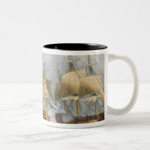 Tasse 2 Couleurs Seigneur Howe dans la Reine Charlotte, cassant