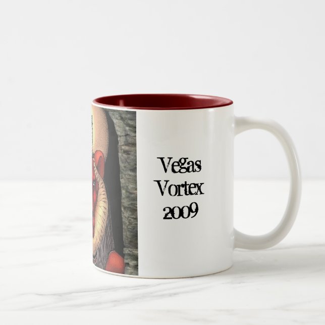 Tasse 2 Couleurs Sekhmet, vortex 2009 de Vegas (Droit)