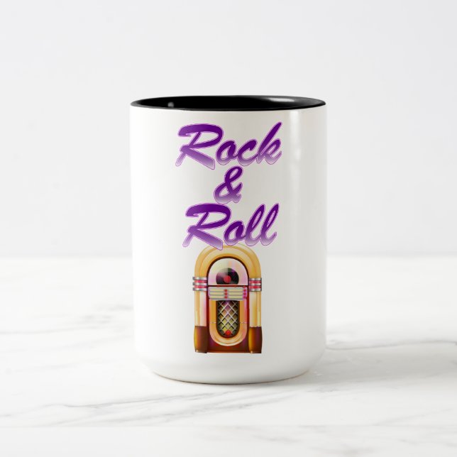 Tasse 2 Couleurs Sélecteur de musique Rock and Roll (Centre)