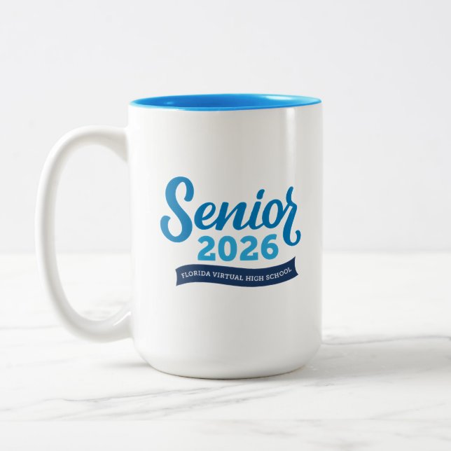 Tasse 2 Couleurs Senior 2026 (Gauche)