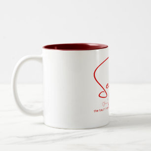 Tasse 2 Couleurs Sensation Pouls Lignée