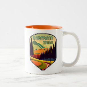 Tasse 2 Couleurs Sentier Bartram Géorgie Caroline du Nord Couleurs