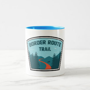 Tasse 2 Couleurs Sentier Border Route Minnesota