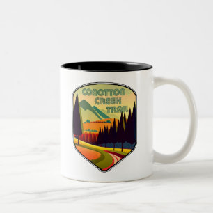 Tasse 2 Couleurs Sentier de Conotton Creek Ohio Couleurs