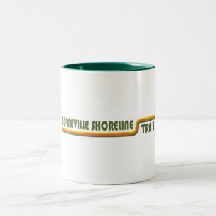 Tasse 2 Couleurs Sentier du rivage de Bonneville