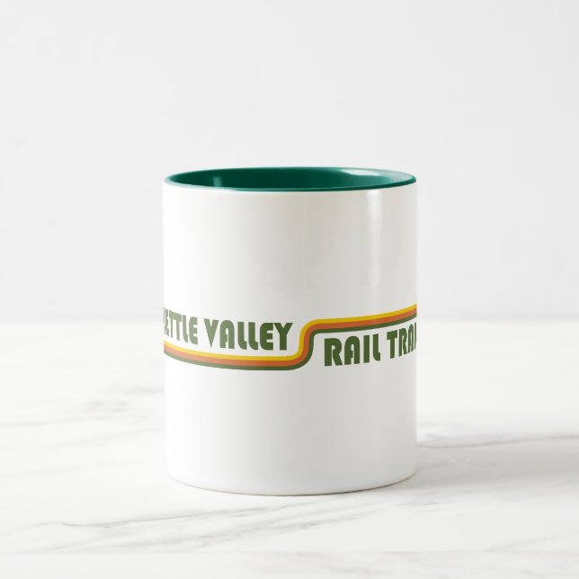 Tasse 2 Couleurs Sentier ferroviaire Kettle Valley Colombie-Britann (Centre)