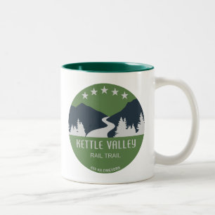 Tasse 2 Couleurs Sentier ferroviaire Kettle Valley Colombie-Britann