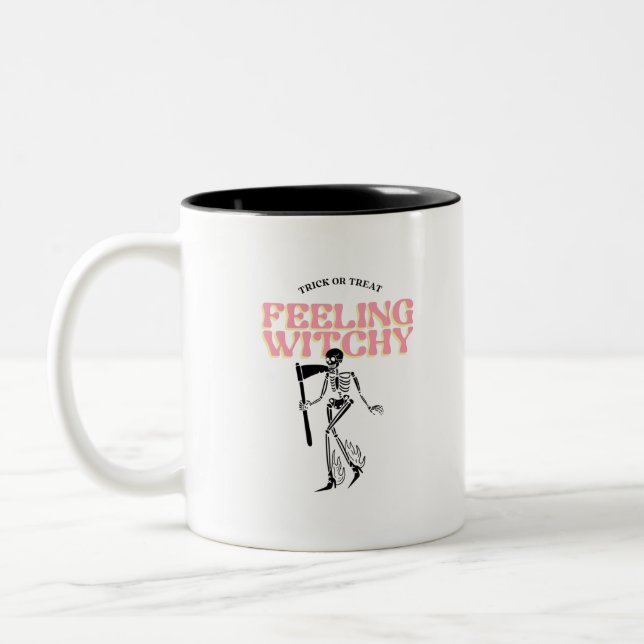 Tasse 2 Couleurs Sentiment de démangeaison (Gauche)