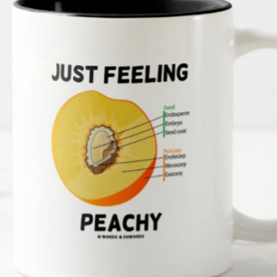Tasse 2 Couleurs Sentir Peachy (Peach Anatomy)