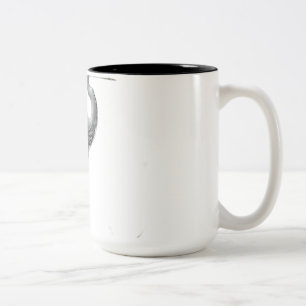 Tasse 2 Couleurs Serene Heron Parmi Les Pierres