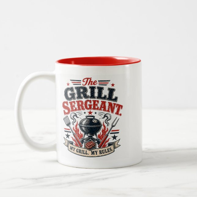 Tasse 2 Couleurs Sergent du grill (Gauche)