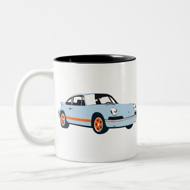 Tasse 2 Couleurs Série classique 911 Racing Livery (Gauche)