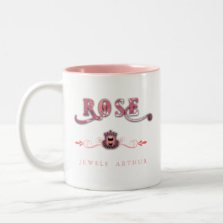 Tasse 2 Couleurs Série de cafés pour les bijoux Roses Arthur