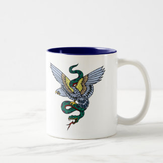 Tasse 2 Couleurs Serpent et Eagle