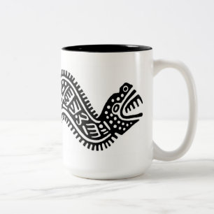 TASSE 2 COULEURS SERPENT MEXICAIN