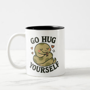 Tasse 2 Couleurs Serre-Toi Dans Tes Bras Serpent Serpent Enroulé M