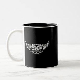 Tasse 2 Couleurs Service De Navires Spatiaux "Nous Réparons Tout Ce