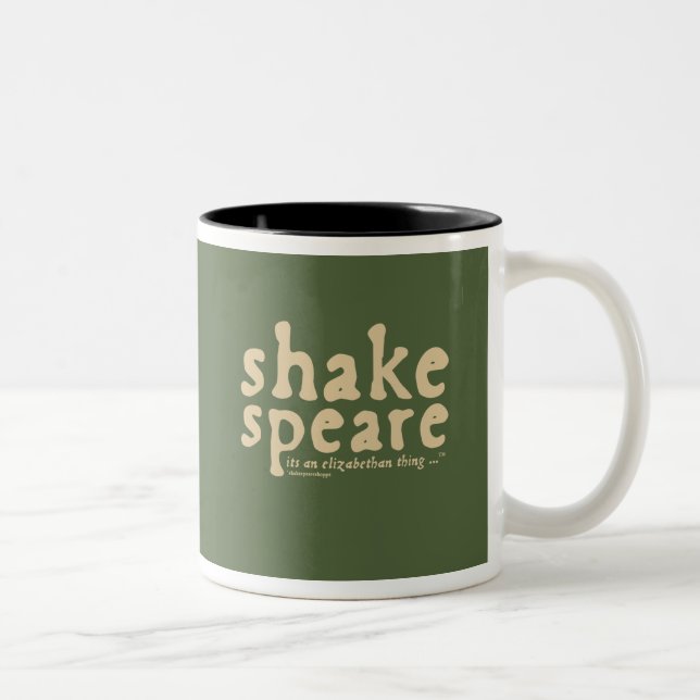 Tasse 2 Couleurs Shakespeare - c'est une chose élisabéthaine (Droit)