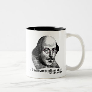 Tasse 2 Couleurs Shakespeare Lennon II