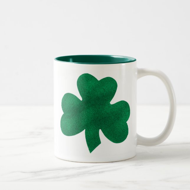 Tasse 2 Couleurs Shamrock (Droit)