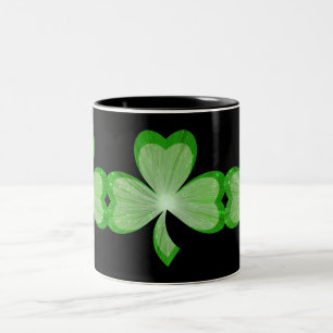 Tasse 2 Couleurs Shamrock muqueuse noire