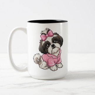 Tasse 2 Couleurs Shih Tzu