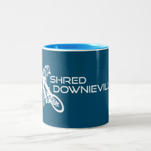 Tasse 2 Couleurs Shred Downieville Californie VTT