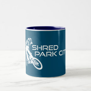 Tasse 2 Couleurs Shred Park City VTT Utah