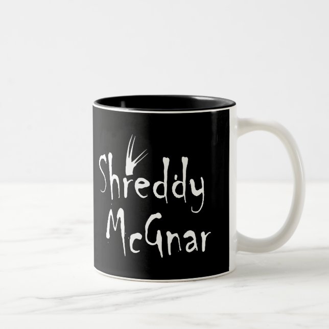 Tasse 2 Couleurs Shreddy McGnar (Droit)