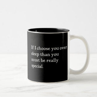 TASSE 2 COULEURS SI JE VOUS CHOISIS AU-DESSUS DU SOMMEIL, VOUS DEVE