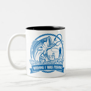 Tasse 2 Couleurs Si j'étais en train de pêcher
