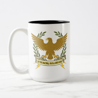 Tasse 2 Couleurs Si Vis Pacem, Para Bellum.. Eagle and lightning