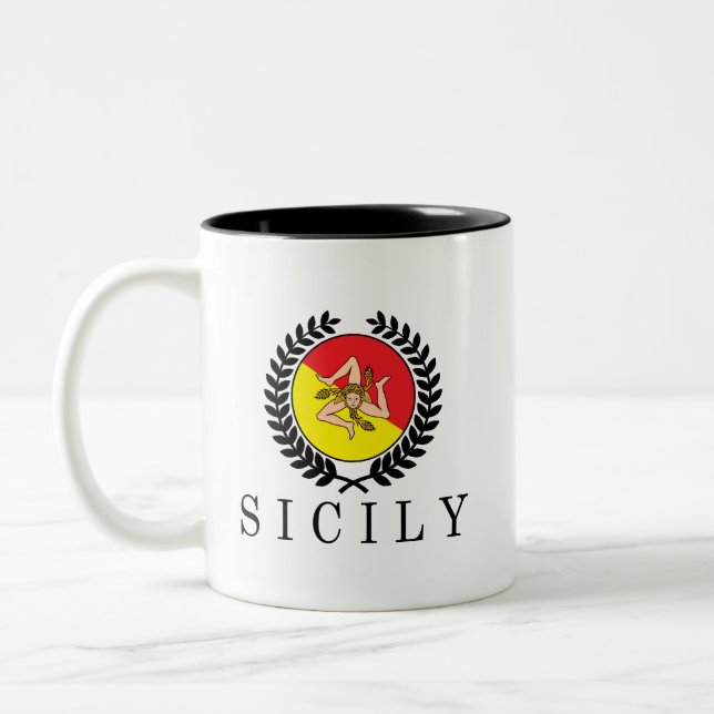 Tasse 2 Couleurs Sicile Classico (Gauche)