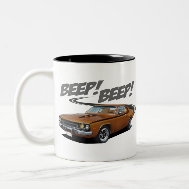 Tasse 2 Couleurs Signal sonore de Roadrunner (Gauche)