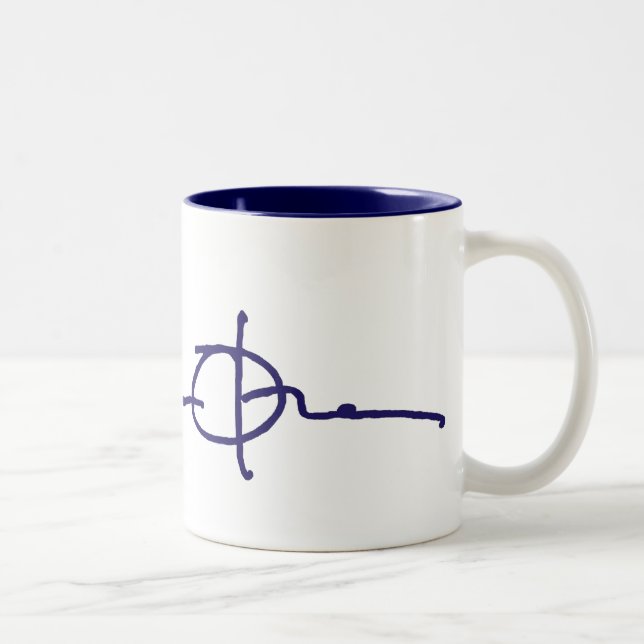 Tasse 2 Couleurs Signature de Barack Obama (Droit)