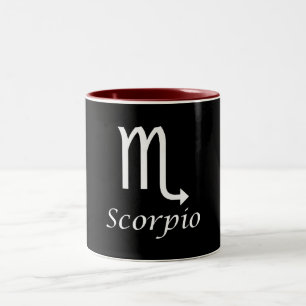 Tasse 2 Couleurs Signe de zodiaque de Scorpion de `'