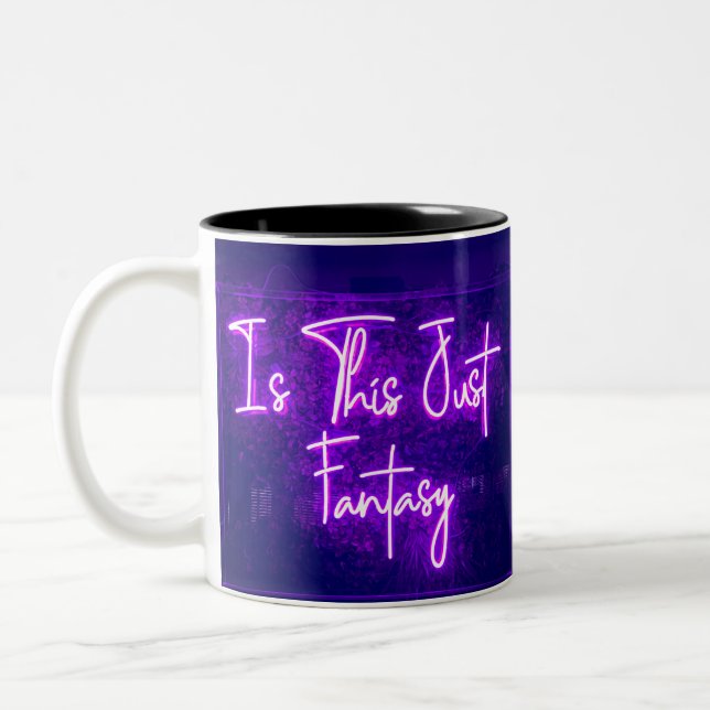 Tasse 2 Couleurs SIGNE Imaginaire SIMPLEMENT Citation d'image typog (Gauche)
