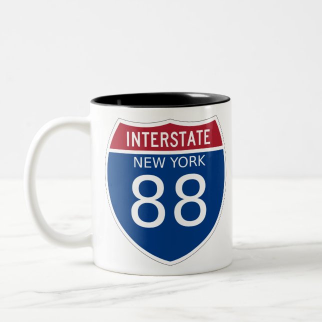 Tasse 2 Couleurs SIGNE INTERNATIONALE DE New York (Gauche)