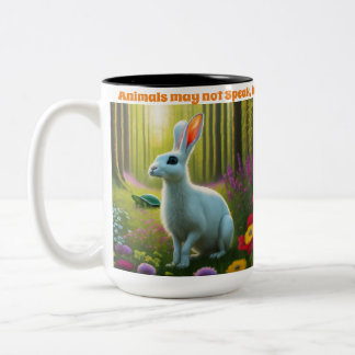 Tasse 2 Couleurs Silent Hearts Cup : Où les animaux parlent avec am