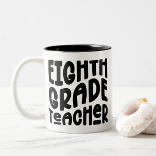 Tasse 2 Couleurs Simple Cadeau de Remerciement pour Professeur de T
