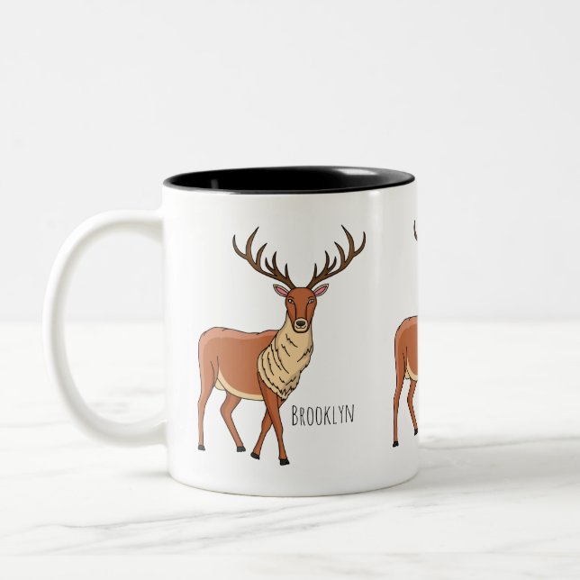Tasse 2 Couleurs Simple dessin (Gauche)