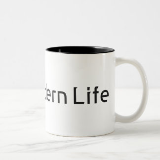 Tasse 2 Couleurs Simple Musique noire et blanche - Votre vie modern