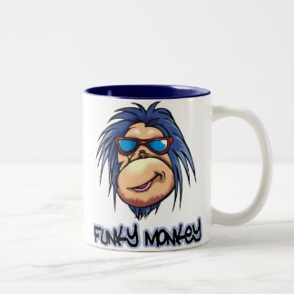 Tasse 2 Couleurs Singe génial