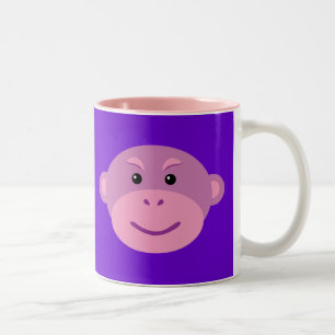 Tasse 2 Couleurs Singe pourpre