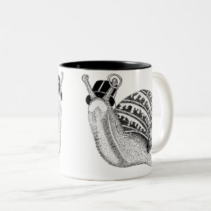 Tasse 2 Couleurs Sir Peter l'escargot