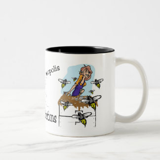 Tasse 2 Couleurs situations collantes